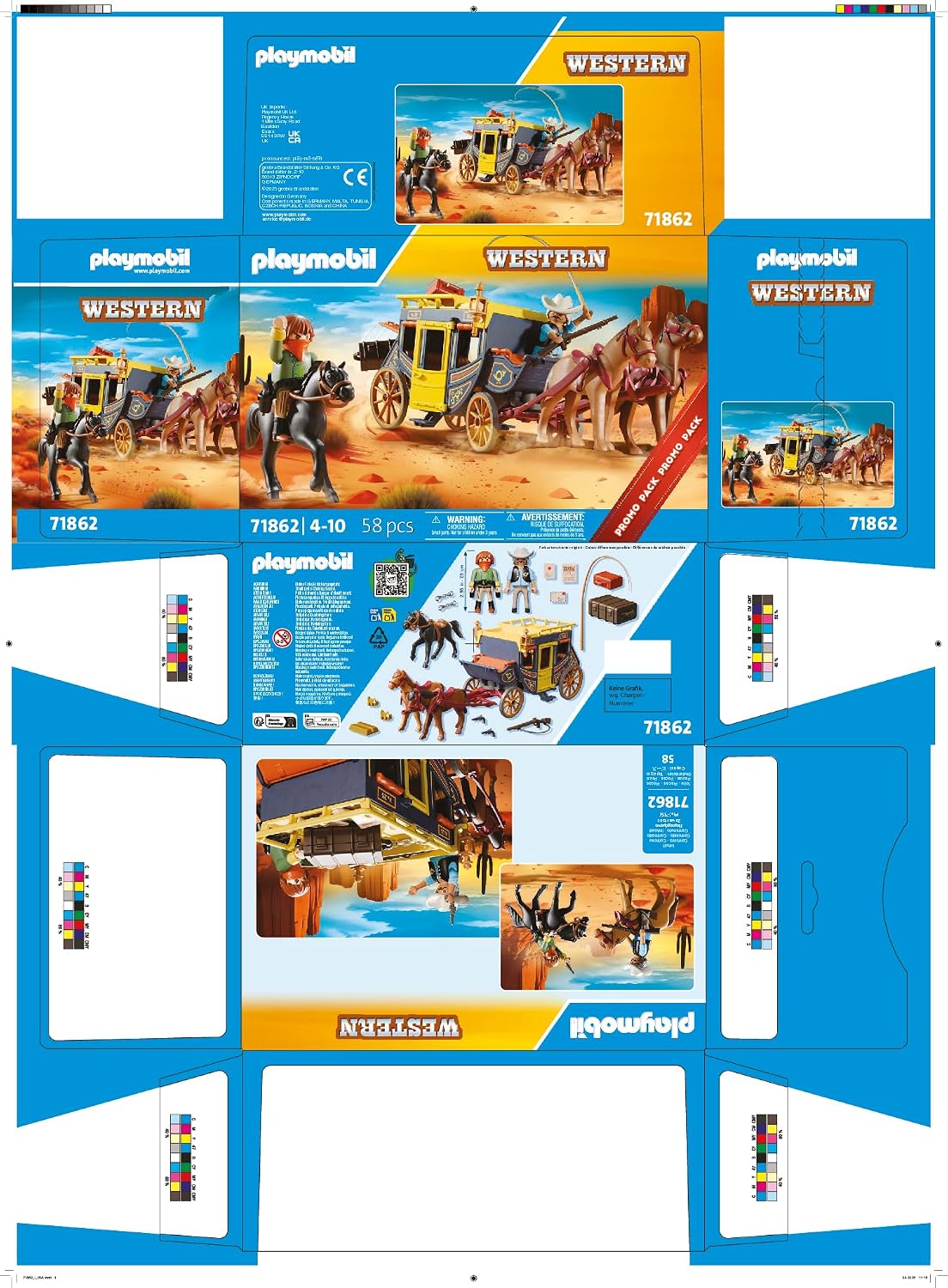 Thumbnail 6 de PLAYMOBIL Promo Pack: Postkutschenüberfall (71862) – Spielset ab 4 Jahren