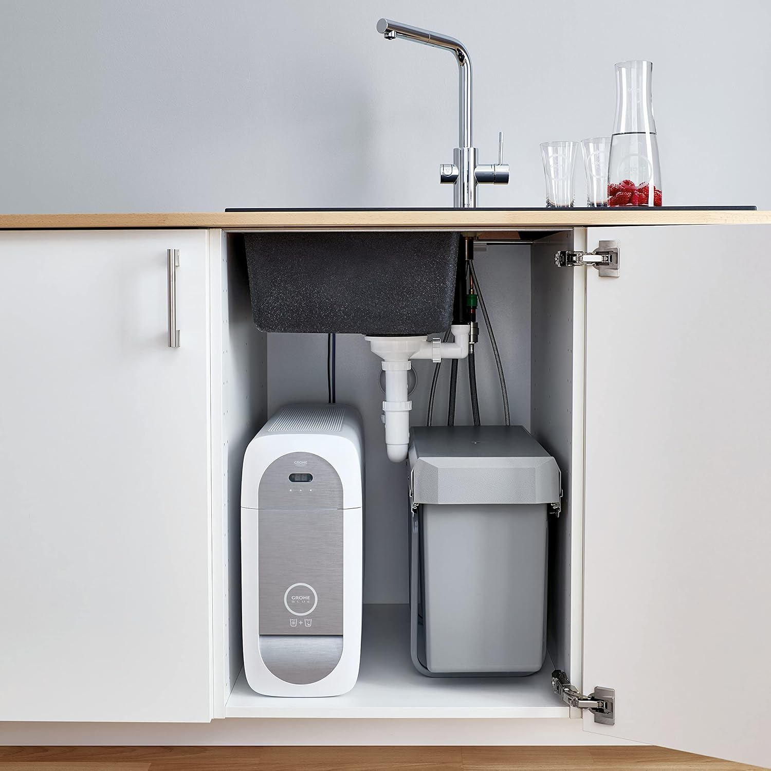 Thumbnail 7 de Grohe 40855000 - Sistema de residuos 2 x 15L, Gris 🗑