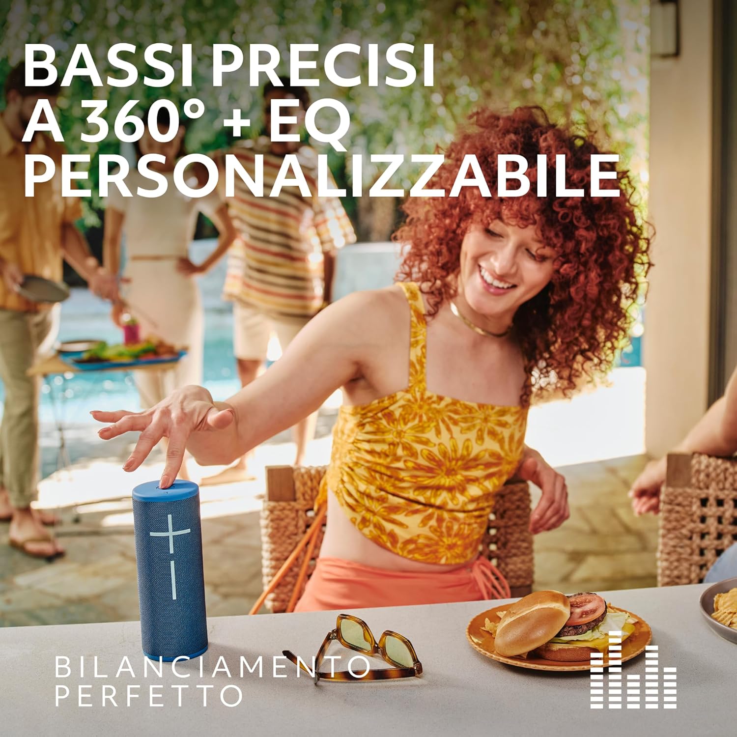 Thumbnail 1 de Ultimate Ears BOOM 4 altoparlante portatile Bluetooth impermeabile e galleggiante con suono a 360° e batteria fino a 15 ore