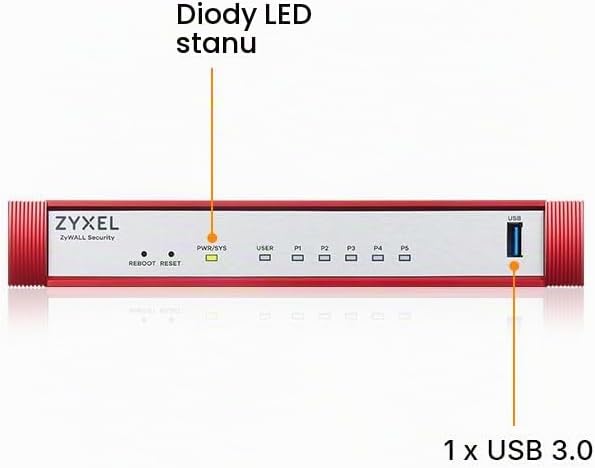 Thumbnail 1 de Zyxel USGFLEX50H – zapora sieciowa VPN, Nebula Cloud i pakiet UTM Gold na rok