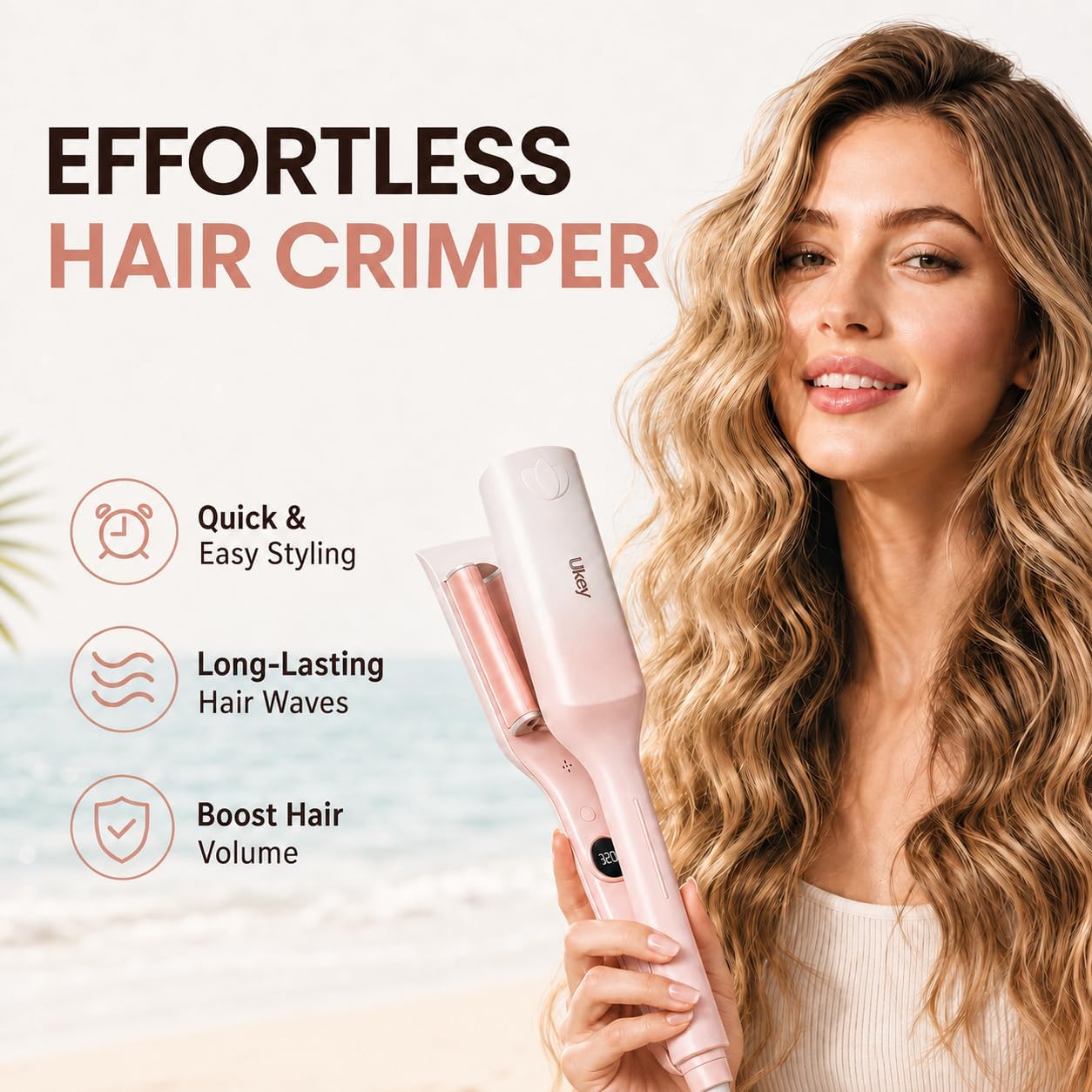 Detalle de Ukey Hair Crimper, 1.25-Inch