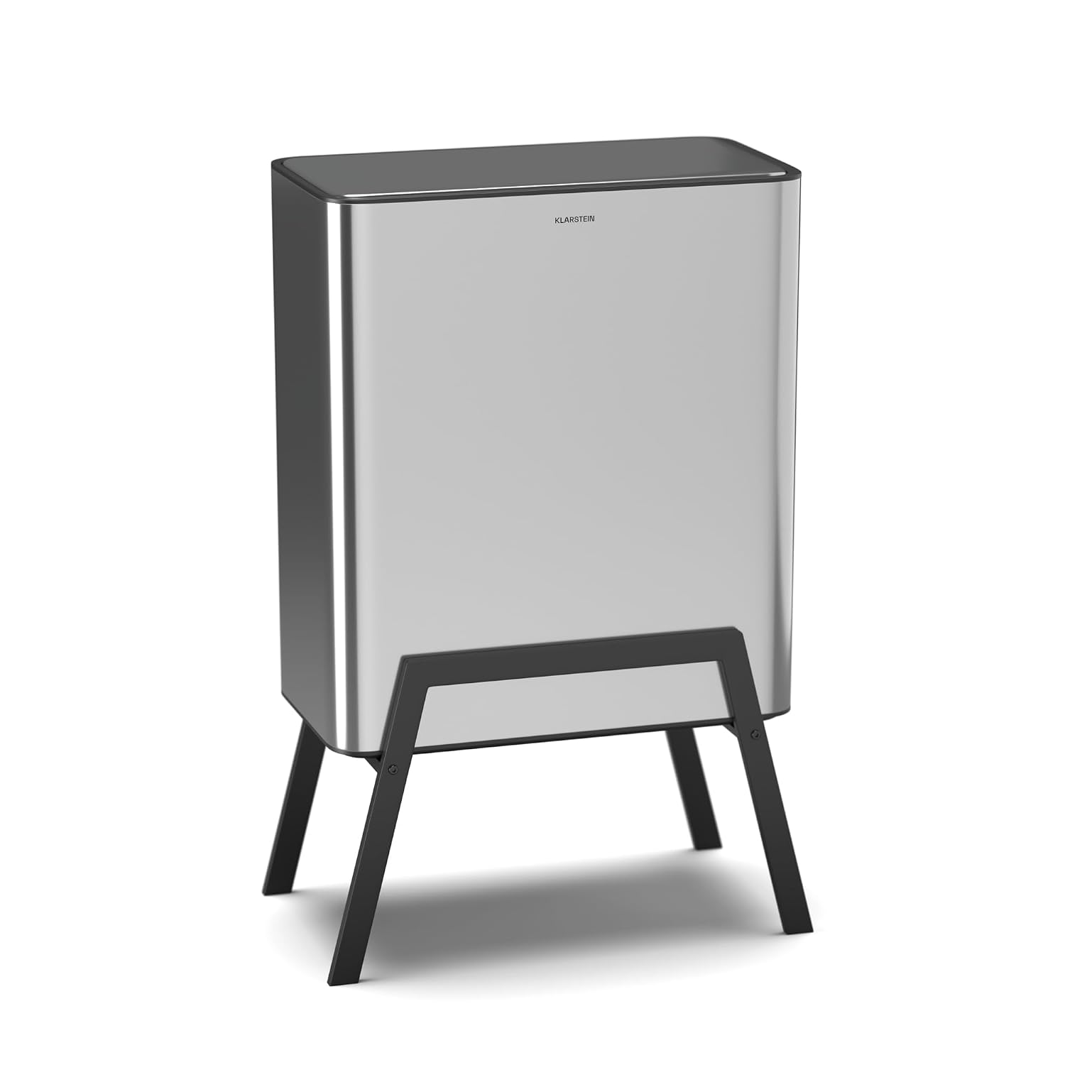 Detalle de Klarstein Yuma 30L Stainless Steel Kitchen Bin with Odour Filter