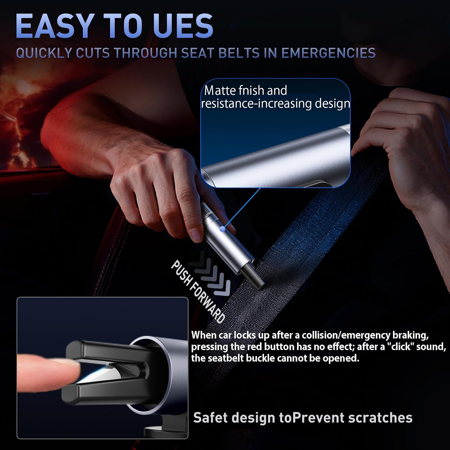 Thumbnail 3 de SKINNYON Car Safety Hammer 11 cm