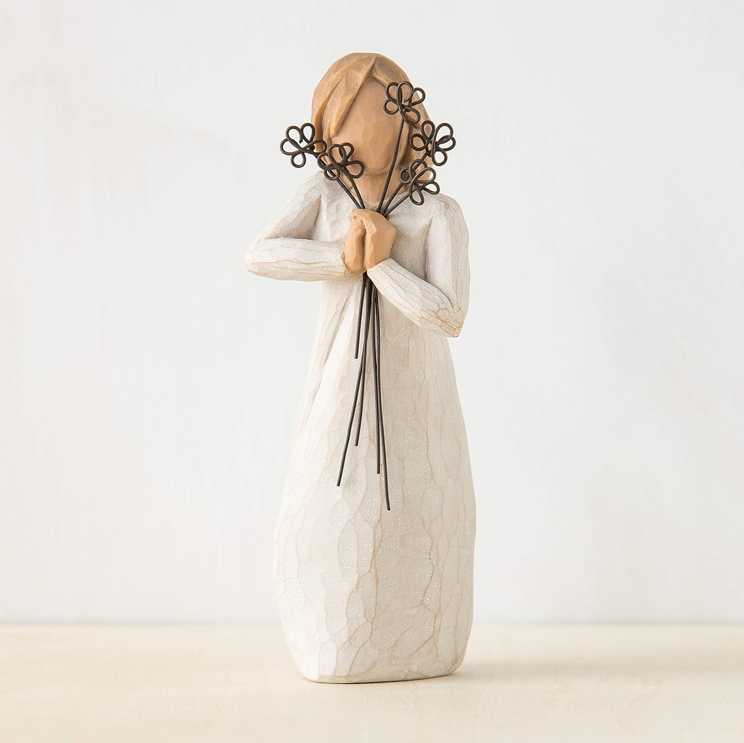 Thumbnail 4 de Enesco Willow Tree 26155 Figurine Amitié, Beige