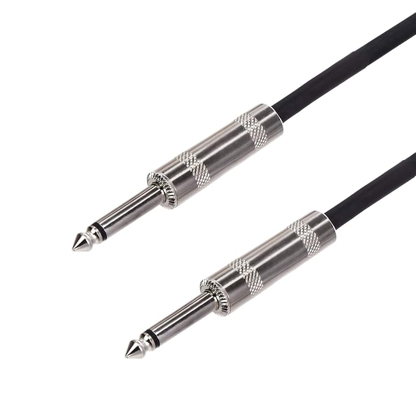 Detalle 2 de Amazon Basics TS 1/4" Instrument Cable 10 ft 🎸