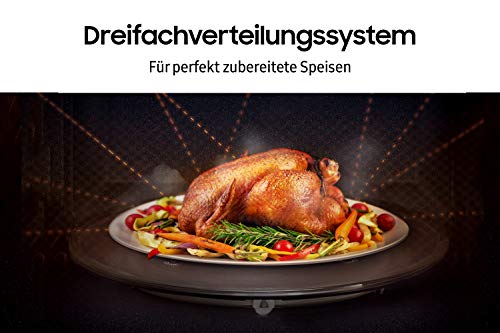 Detalle 2 de Samsung MW3500 Mikrowelle MS23K3614AW/EG – 800 W, 23 L, keramisch emaillierter Innenraum