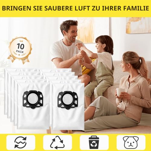 Thumbnail 6 de howekuze Staubsaugerbeutel, 10 Stück