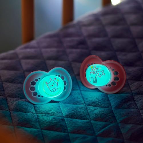 Thumbnail 9 de MAM Original Night Succhietto 16+ mesi – Set da 2, azzurro/blu