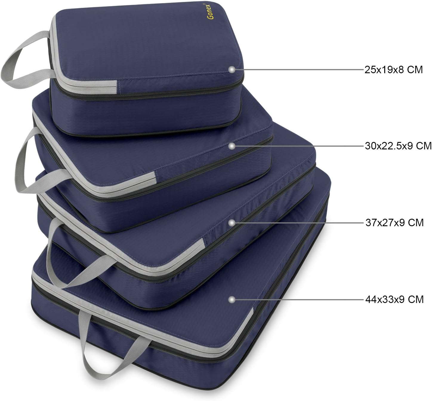 Thumbnail 2 de Gonex Compression Packing Cubes Set of 4