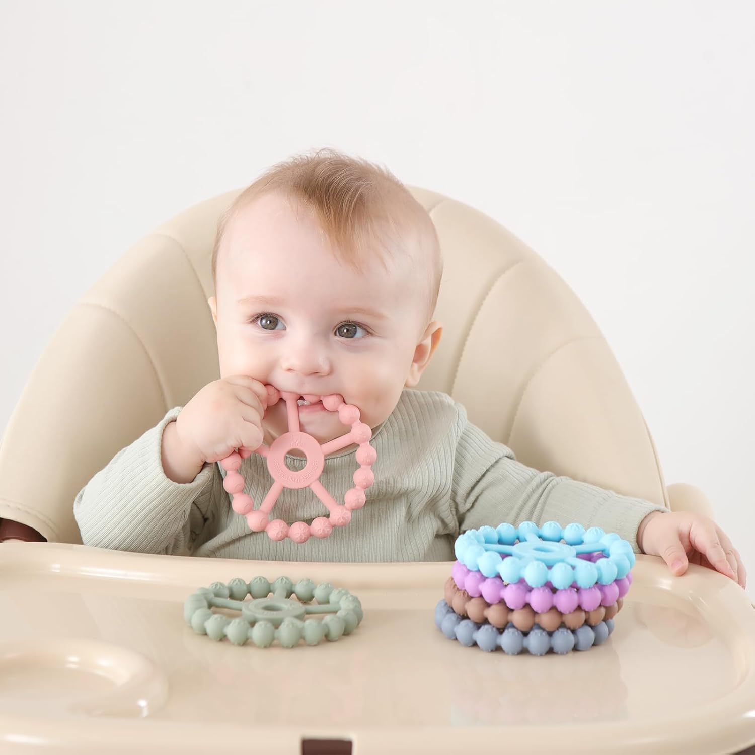 Thumbnail 1 de Seposeve Ring Teether 3-Pack for Infants