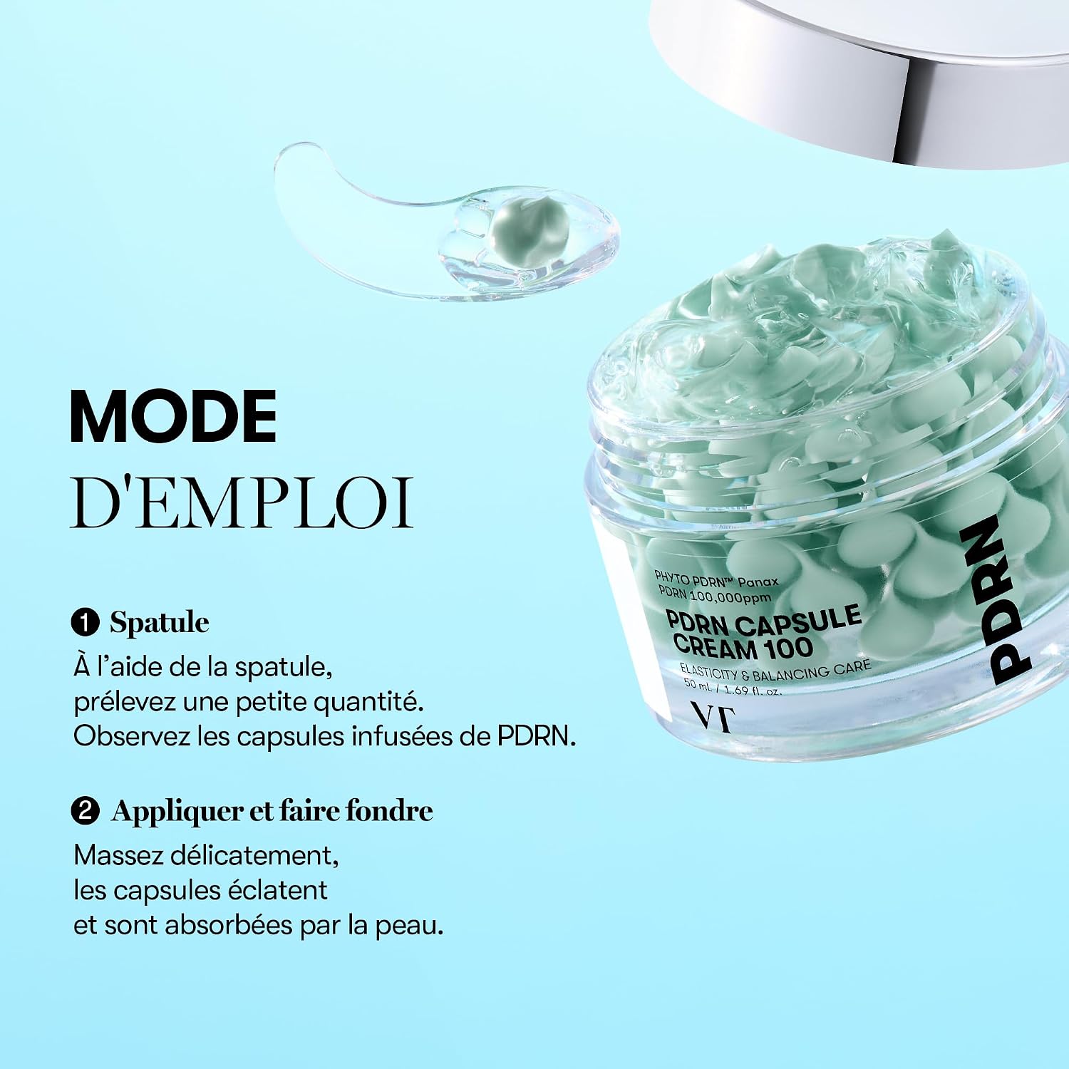 Thumbnail 6 de VT COSMETICS Crema en Cápsulas PDRN 100: Hydrating, Firming & Glow in a Jar