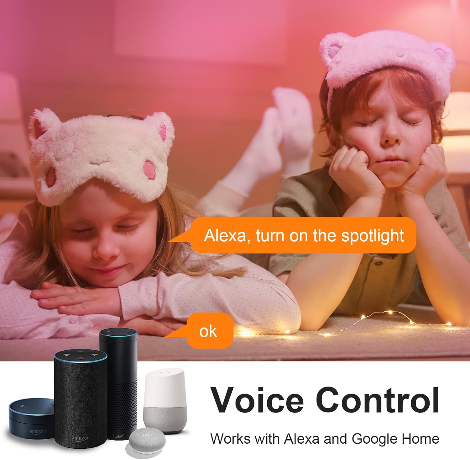 Detalle 2 de ANTELA Bombilla Inteligente Alexa E27 WiFi 15W RGB🧠