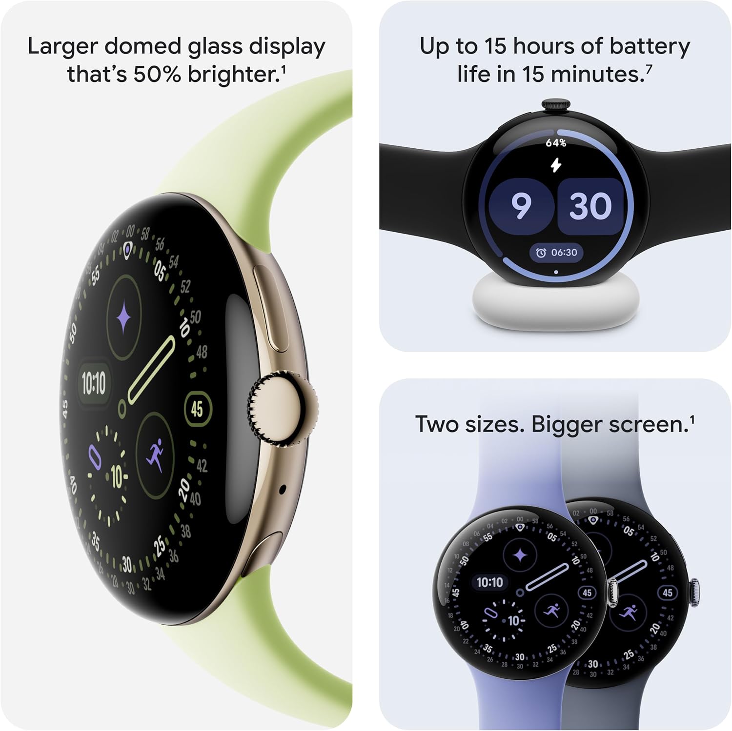 Thumbnail 2 de Google Pixel Watch 4 (45mm) LTE — Android smartwatch with heart rate, sleep, and fitness tracking
