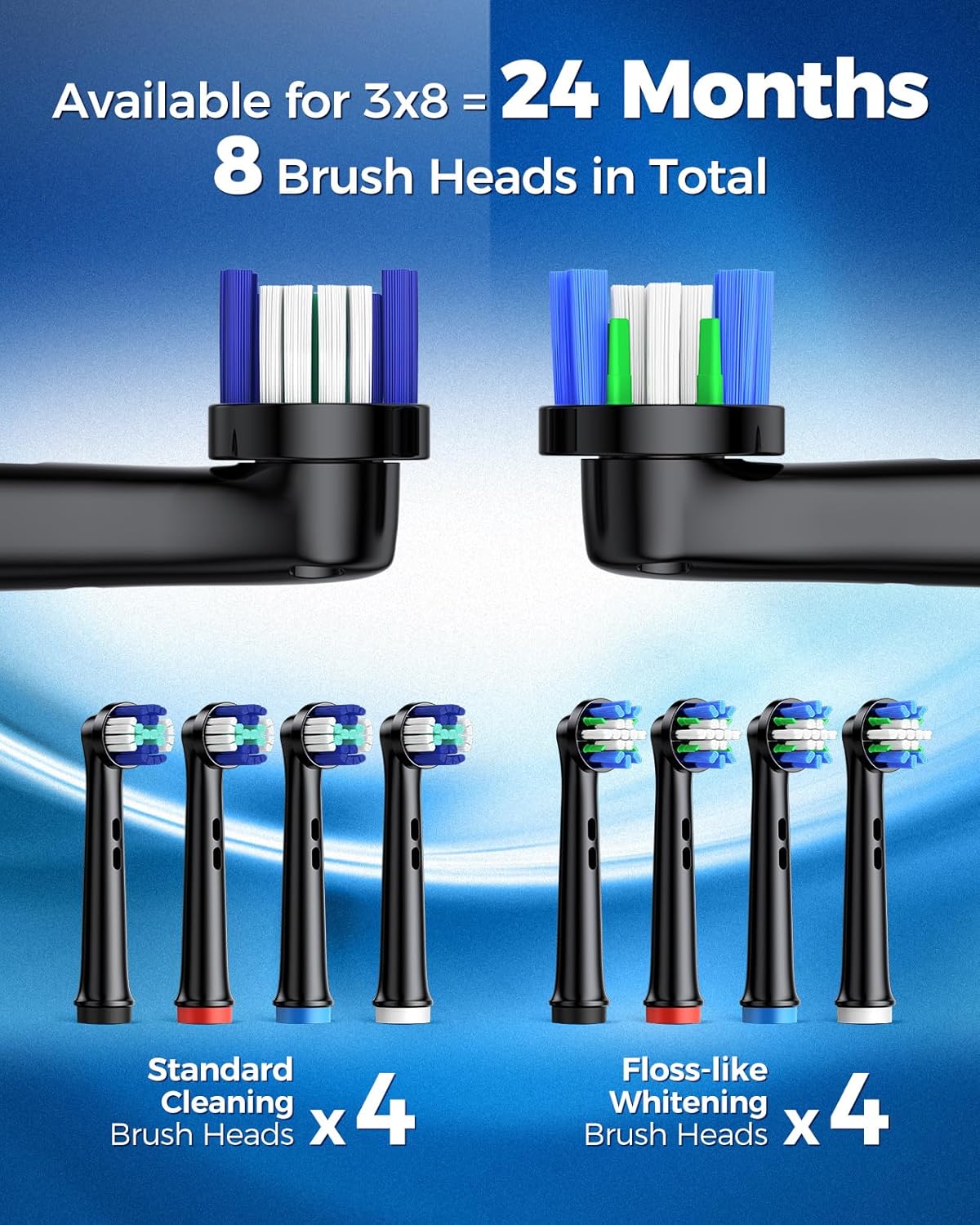 Detalle 2 de Rotating Electric Toothbrush Case with 25‑Day Battery