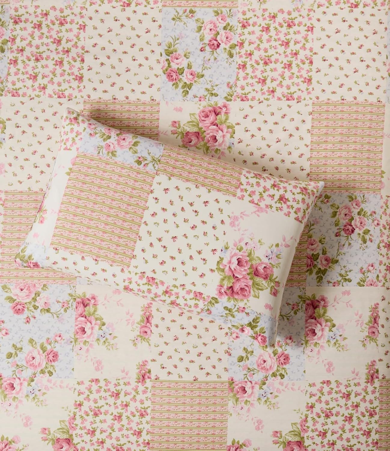 Thumbnail 4 de Prime Linens Duvet Cover Set Meadow King