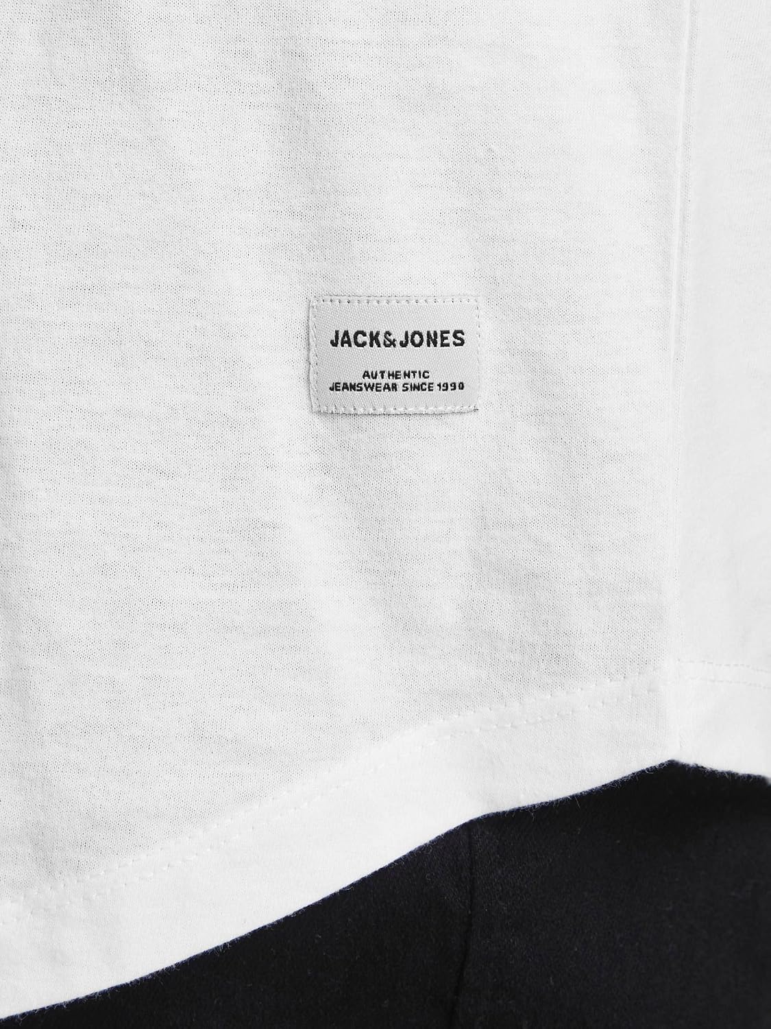Thumbnail 6 de JACK & JONES Einfarbiges Herren-T-Shirt aus Baumwolle