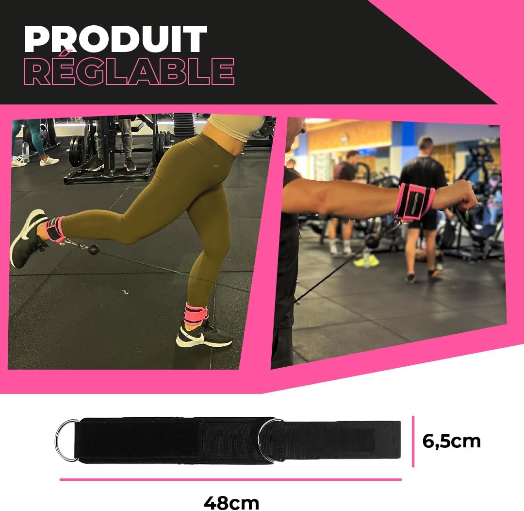 Thumbnail 6 de NativoDex Sangle Cheville 2 unités 🏋️♀