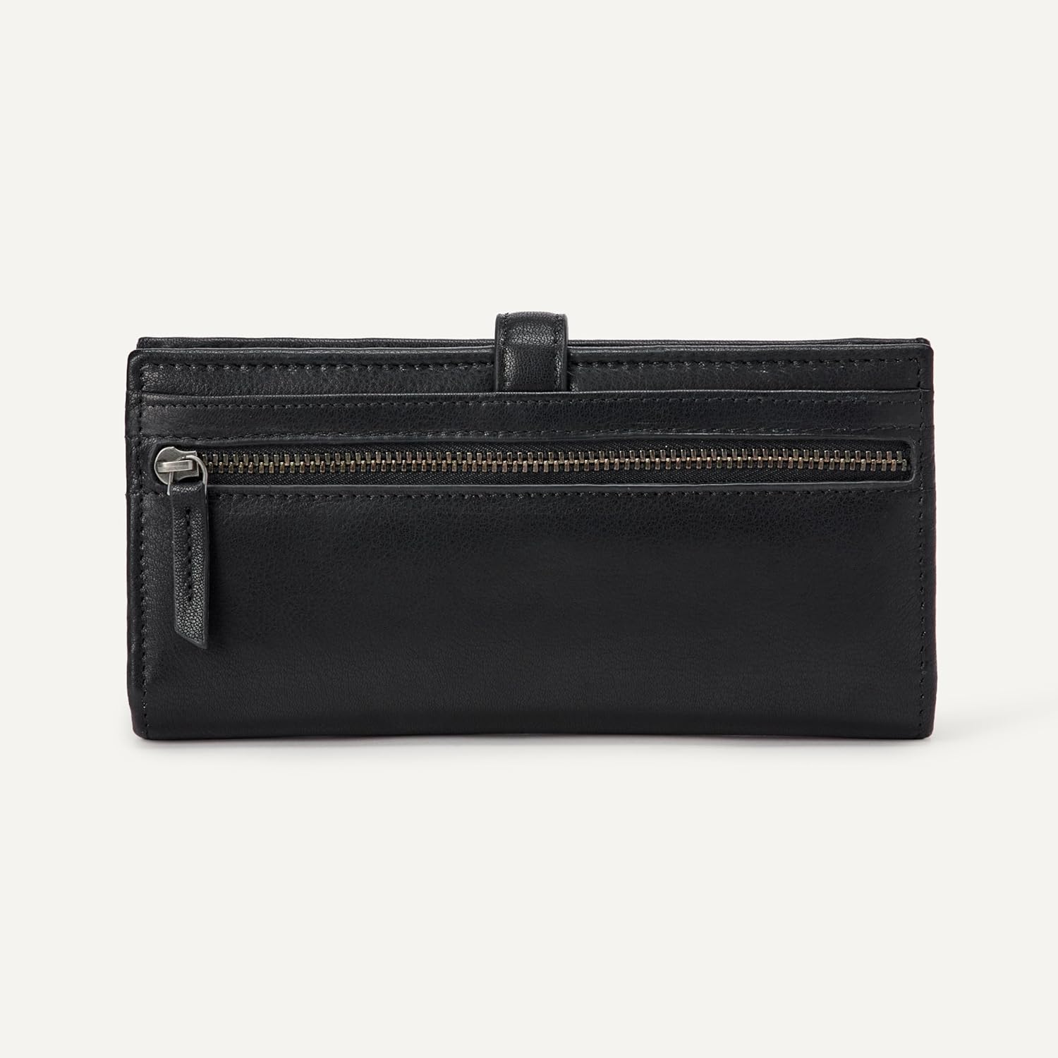 Thumbnail 2 de Amazon Essentials Women’s Leather Clutch Wallet (Black, One Size)