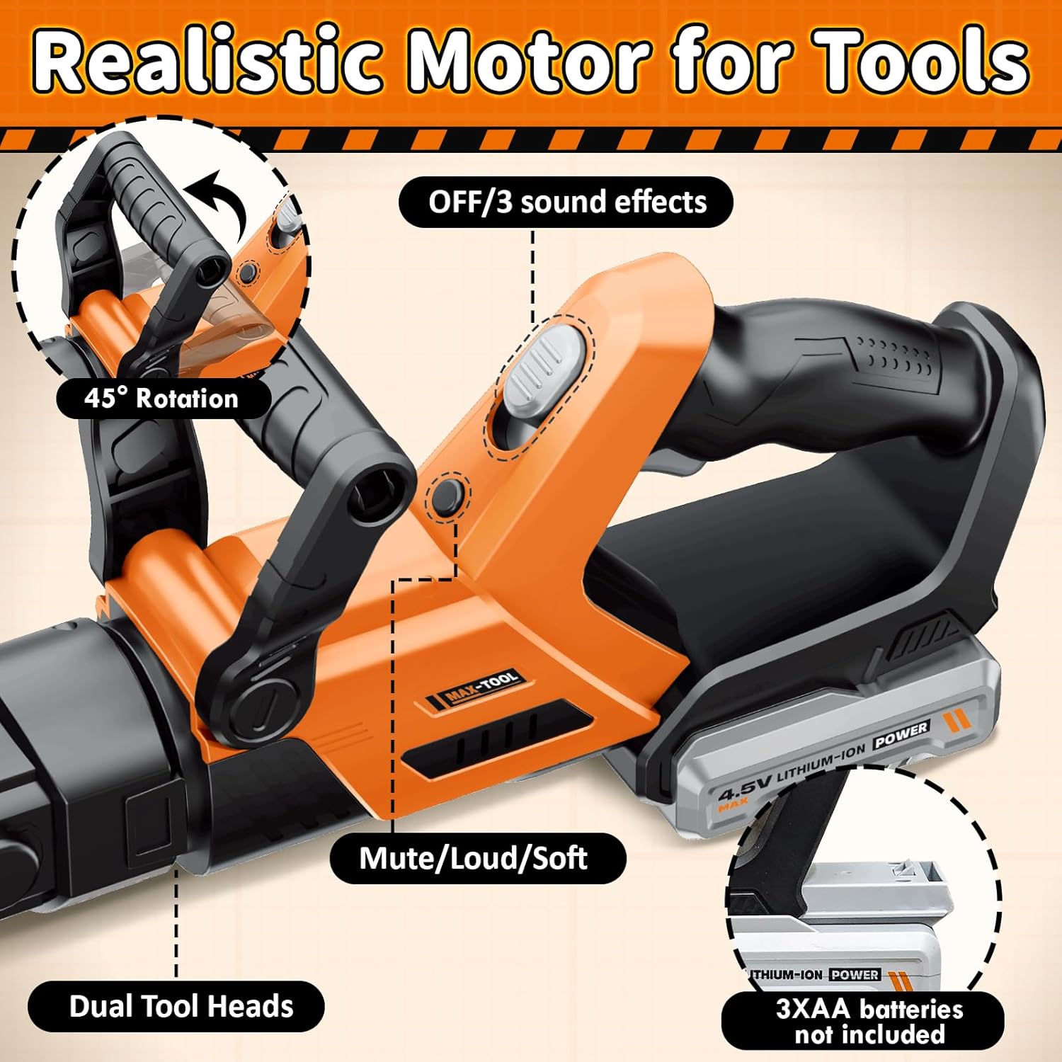 Thumbnail 4 de KidBloom 2 in 1 Werkzeug Rasenmäher ab 3 Jahre