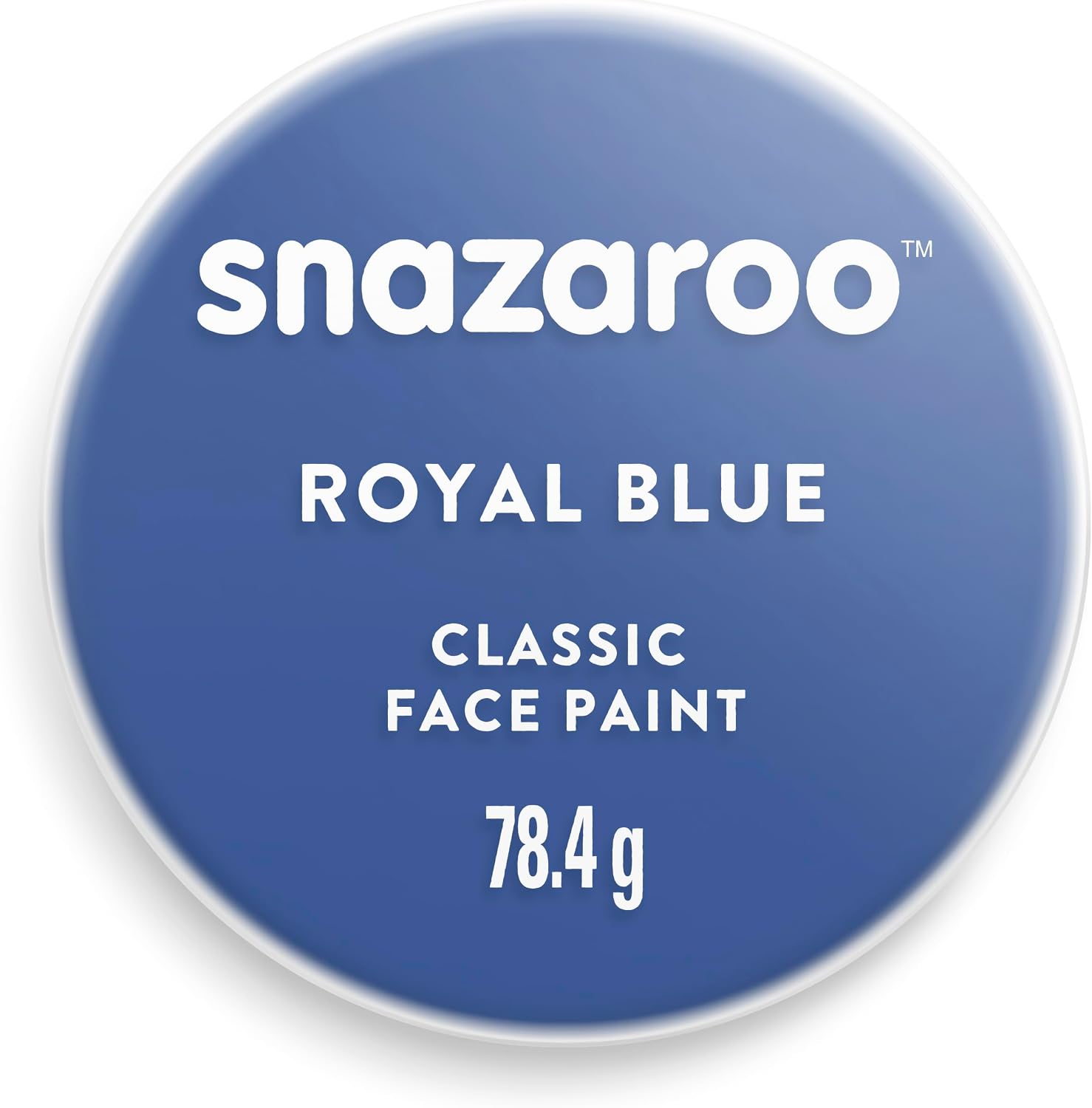 Detalle de Snazaroo 1175344 ansiktsfärg för barn, vattenbaserad, klarblå, 75 ml