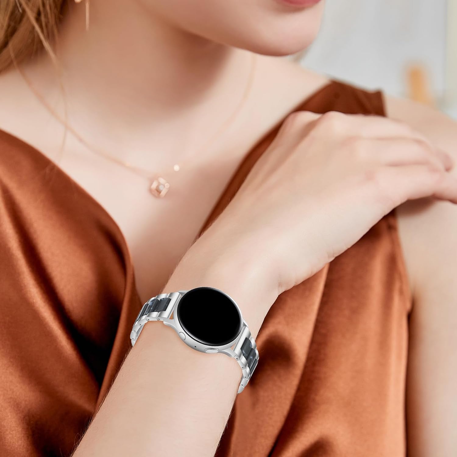 Thumbnail 5 de CeiBand metal resin watch strap (quick release) for 18mm, 20mm and 22mm watches