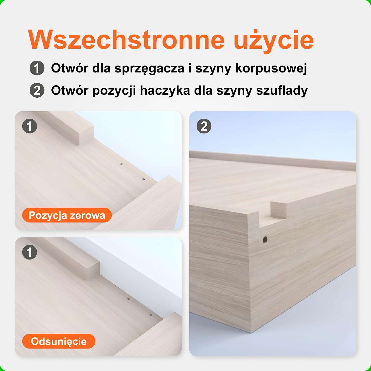 Thumbnail 2 de Blum T65.1000/T65.9000 – ręczny szablon wiertarski do TANDEM i MOVENTO