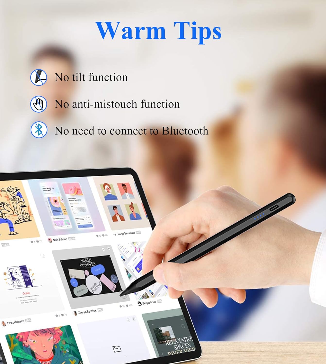 Thumbnail 5 de Magnetic iPad stylus pen 13g