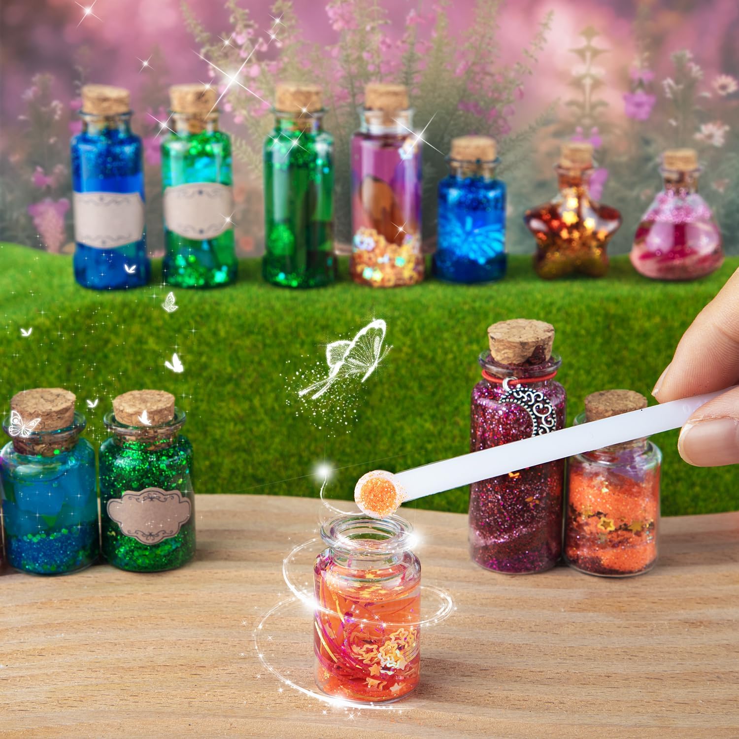 Thumbnail 3 de Fairy Maker FairyMaker Potion Making Kit for Kids (Ages 6–10+) with Recipe Book, Potion Bottles & Accessories