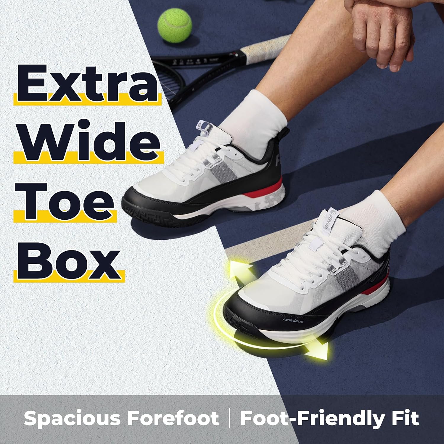 Detalle 2 de FitVille Wide Tennis Shoes