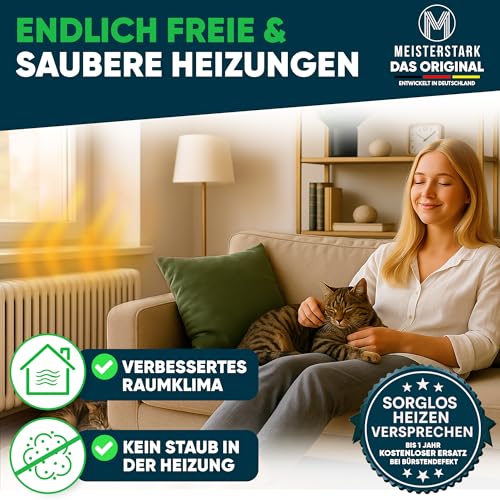 Thumbnail 6 de M Meisterstark Heizungsbürste 115 cm, flexibel und mit Entlüftungsschlüssel