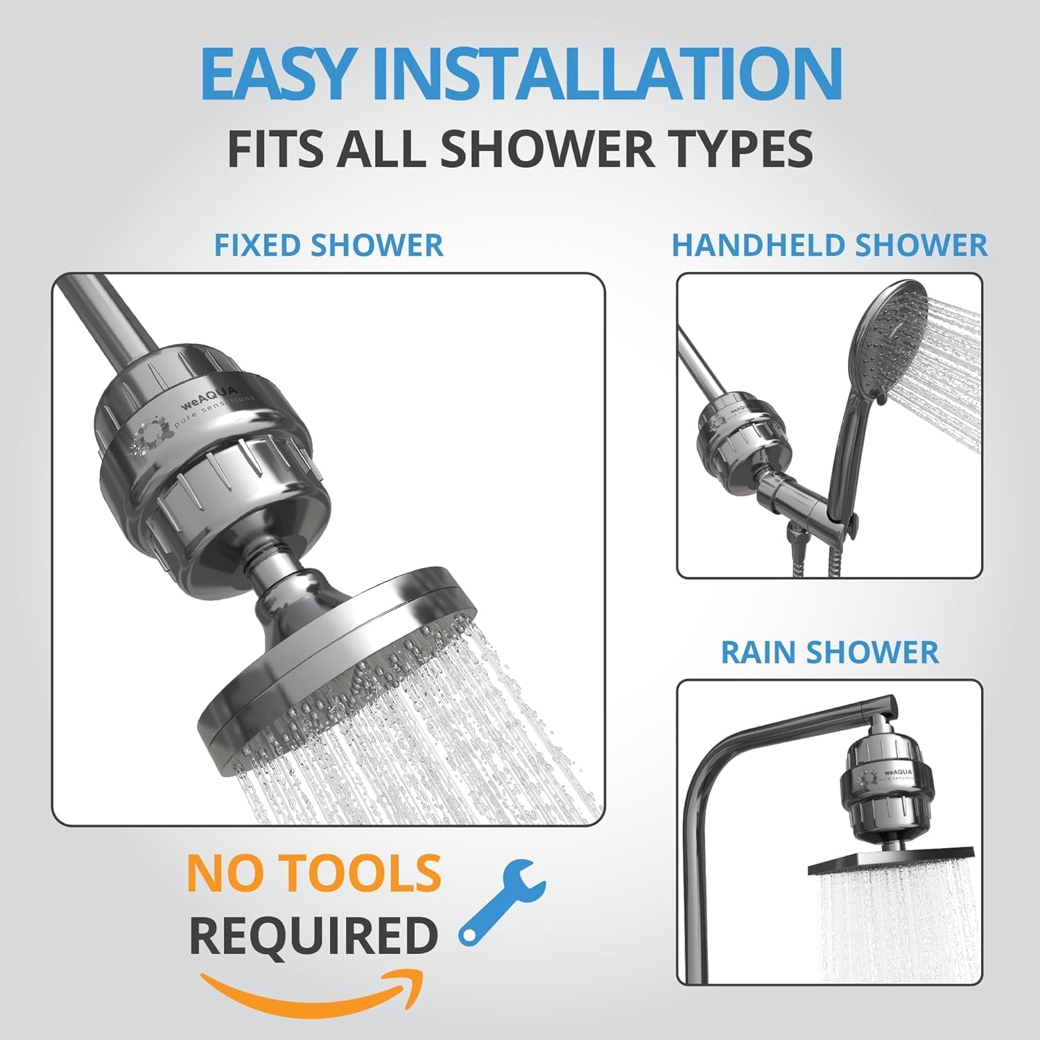 Thumbnail 6 de weAQUA Plus UK Hard Water Shower Filter