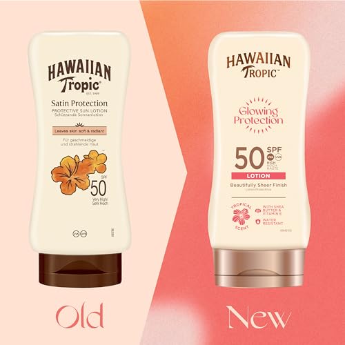 Detalle 2 de Hawaiian Tropic Glowing Protection Lotion SPF 50, 180 ml