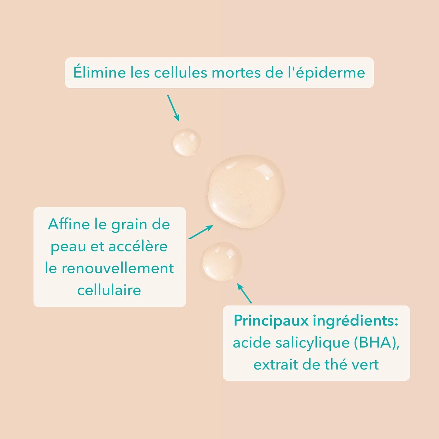 Detalle 2 de colibri skincare 2% BHA PEELING – Gel exfoliant à l’acide salicylique (100 ml)