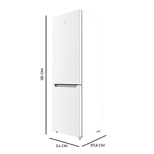 Thumbnail 1 de Cecotec Bolero CoolMarket Combi 250 White D – Réfrigérateur/congélo 2 portes, 250 L, Inverter Plus, No Frost
