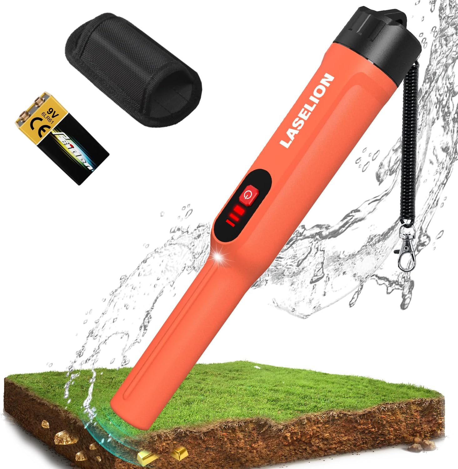 LASELION Metal Detector Pinpointer 12m