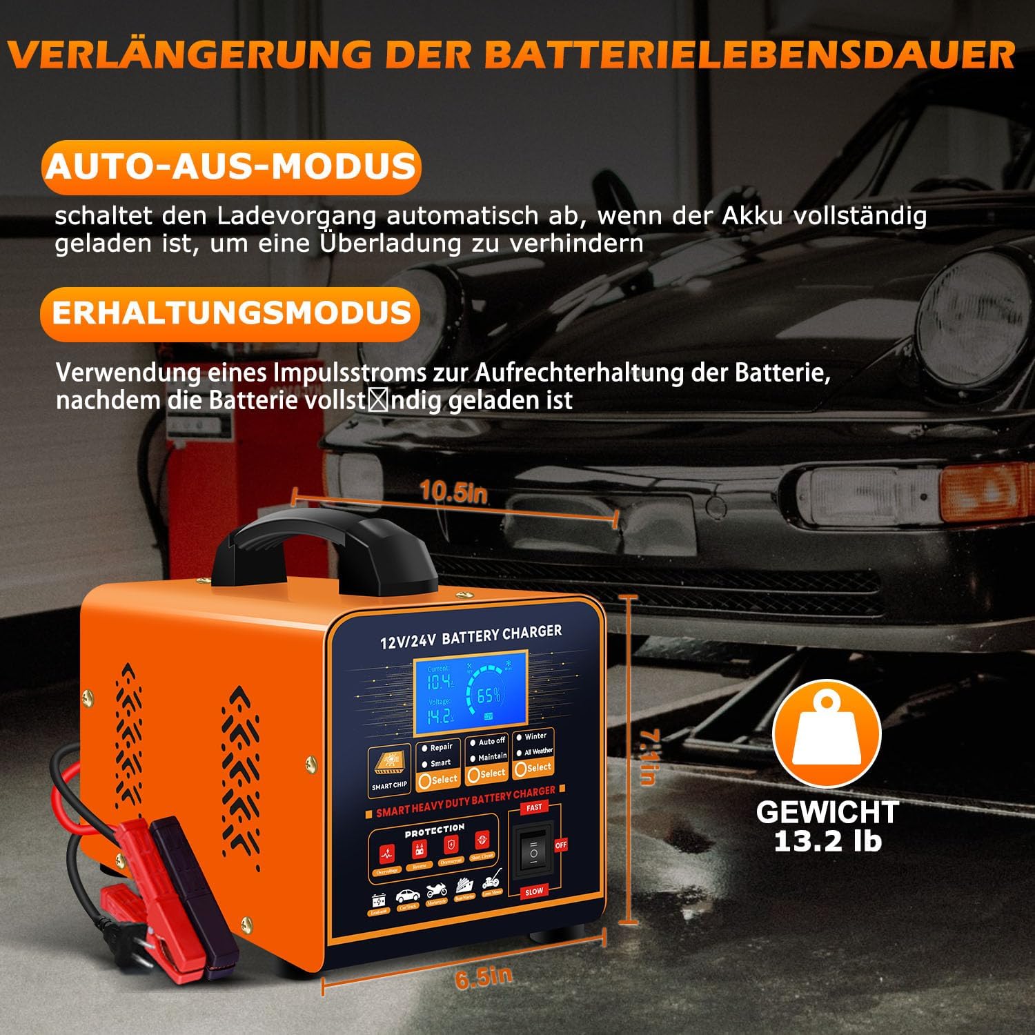Thumbnail 4 de SolaMr Autobatterie-Ladegerät 20 A