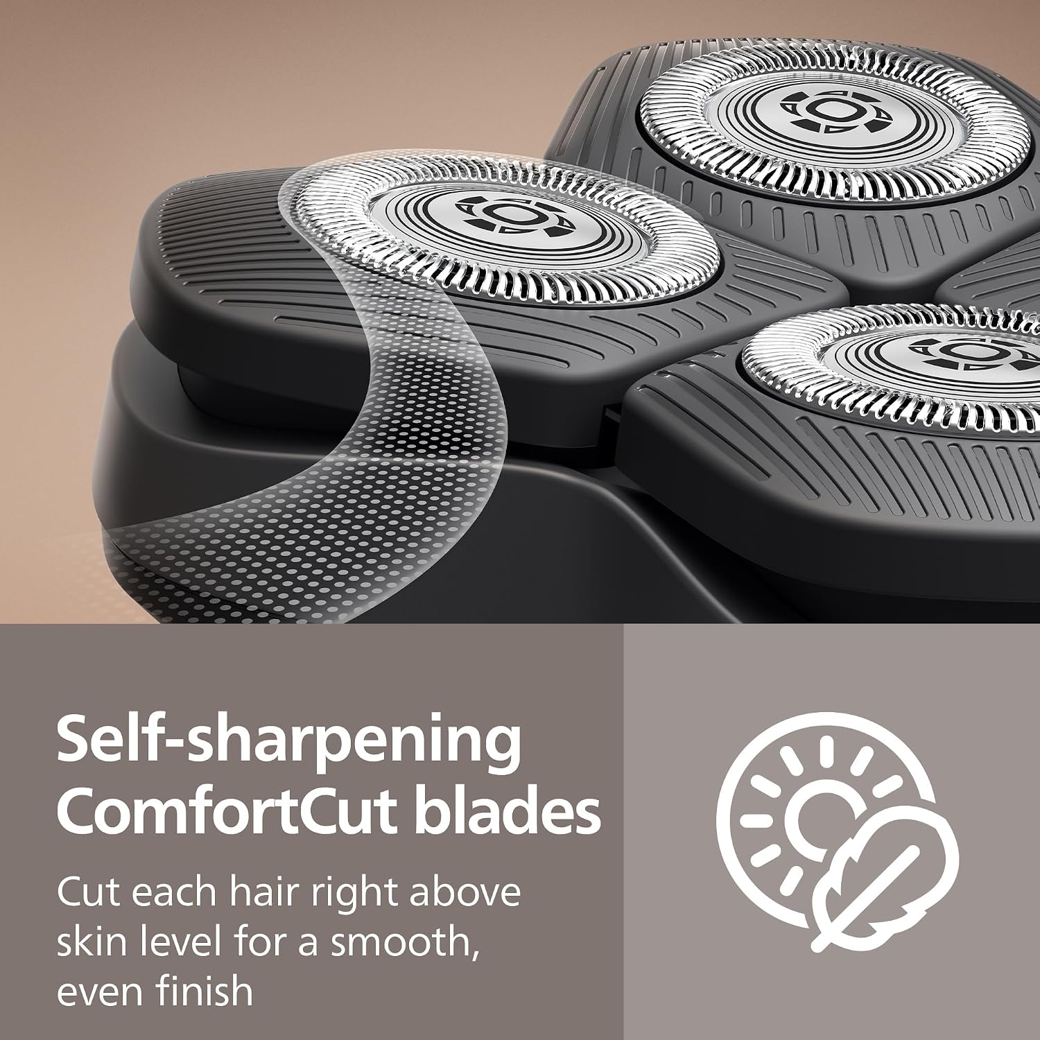 Thumbnail 3 de Philips Norelco HS9980/40 Head Shaver Pro 9000, 360° Flex Head, 90-Min Runtime