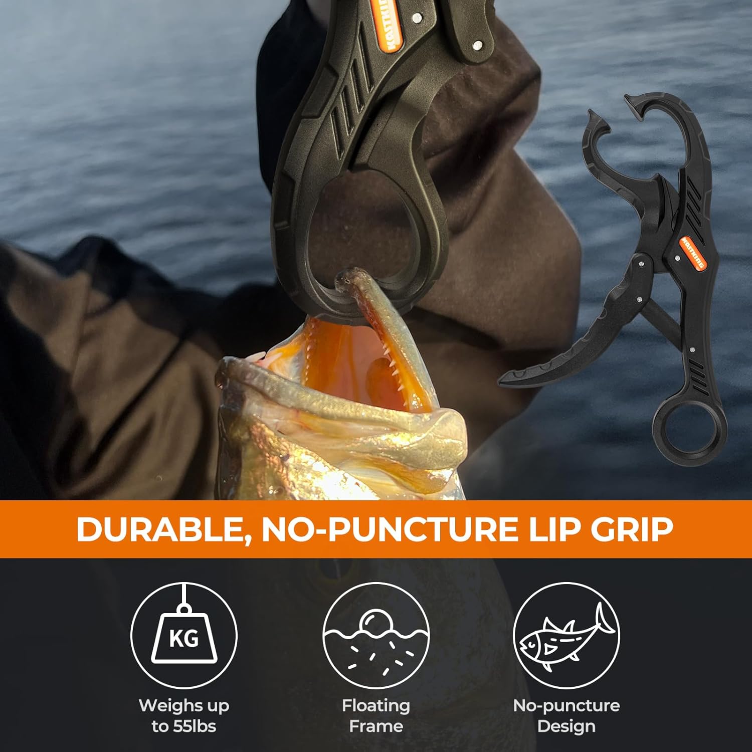 Thumbnail 4 de KastKing SteelStream 8-Piece Fishing Tool Kit with Pliers, Fillet Knife, Scissors & Hook Remover