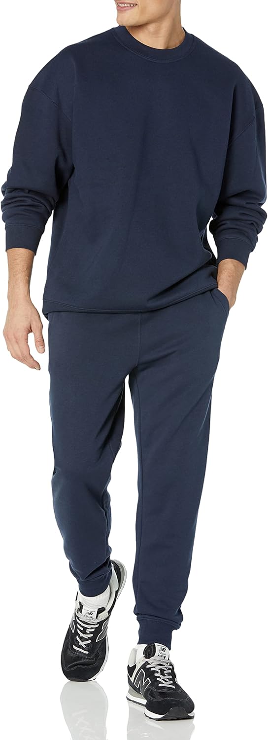Thumbnail 3 de Amazon Essentials Herren-Sweatshirt mit Rundhalsausschnitt & übergroßer Passform (Big & Tall)