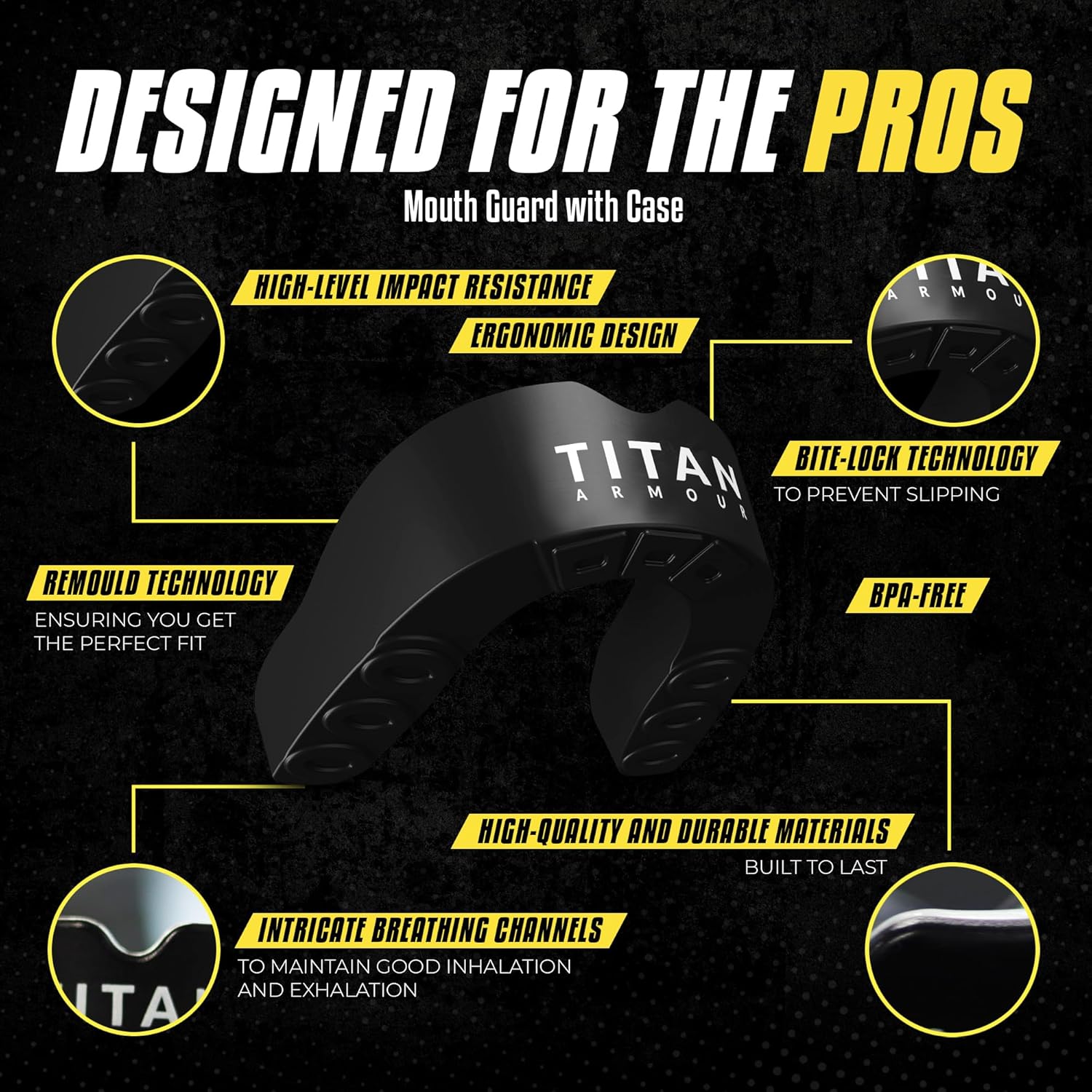 Thumbnail 2 de Titan Armour Gum Shield Dual-Layer 1-year