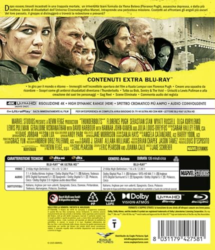 Detalle 2 de Thunderbolts* - 4K (Bd 4K + Bd Hd) di Eagle Pictures su Amazon IT