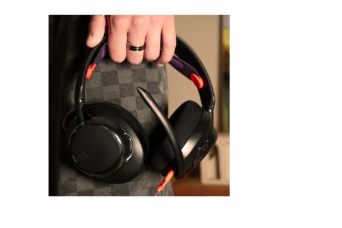 Detalle de JBL Quantum 250 kabelgebundenes Gaming-Headset – präziser Klang, wechselbare Teile