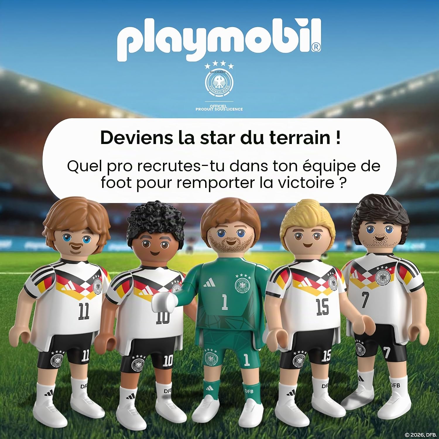 Thumbnail 5 de PLAYMOBIL DFB - Kit de Jeu Adeyemi & Stiller (72256)