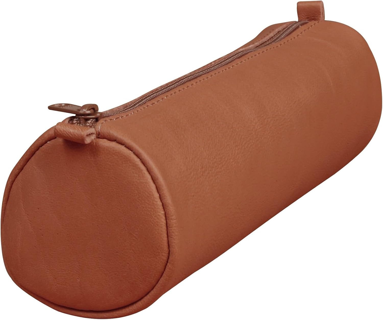 Thumbnail 3 de Clairefontaine 77031C Collection Nomaddict — Trousse ronde en cuir d’agneau noir, 22 cm Ø