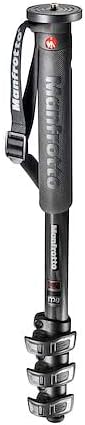 Detalle de Manfrotto Xpro Photo 4‑section Carbon Monopod 20 kg