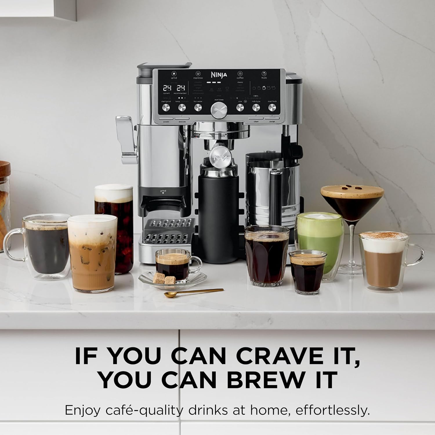 Thumbnail 4 de Ninja Luxe Pro ES701UK 3-in-1 Coffee Machine