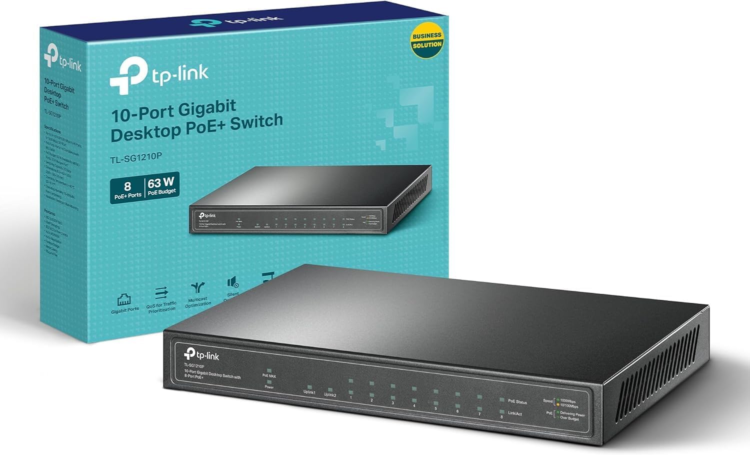 Detalle 2 de TP-Link TL-SG105S 5‑port Gigabit switch