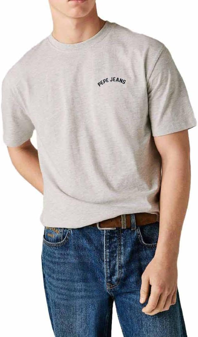 Detalle de Pepe Jeans Gideon Tee T-Shirt Uomo – stile casual e comfort in 100% cotone