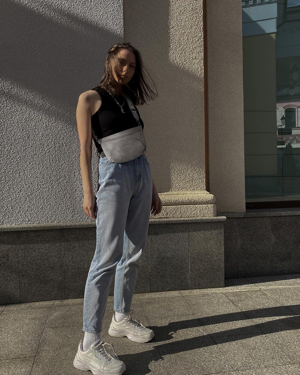 Thumbnail 1 de MUIIKOLA kleine Umhängetasche für Damen – Crossbody/Bauchtasche mit RFID-Kartenetui