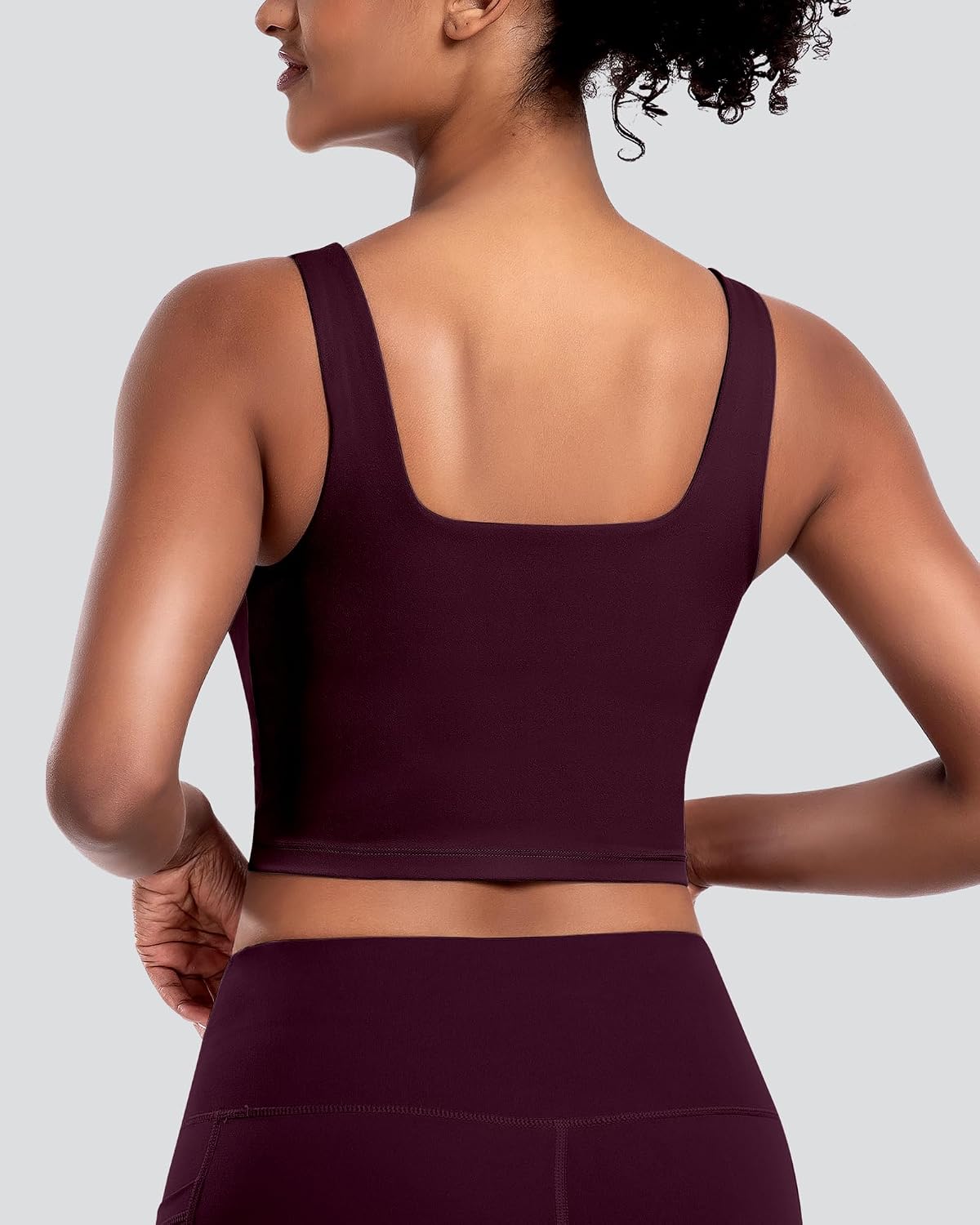 Detalle 2 de CHRLEISURE Womens Sports Bras 5 Pack 75% Polyester